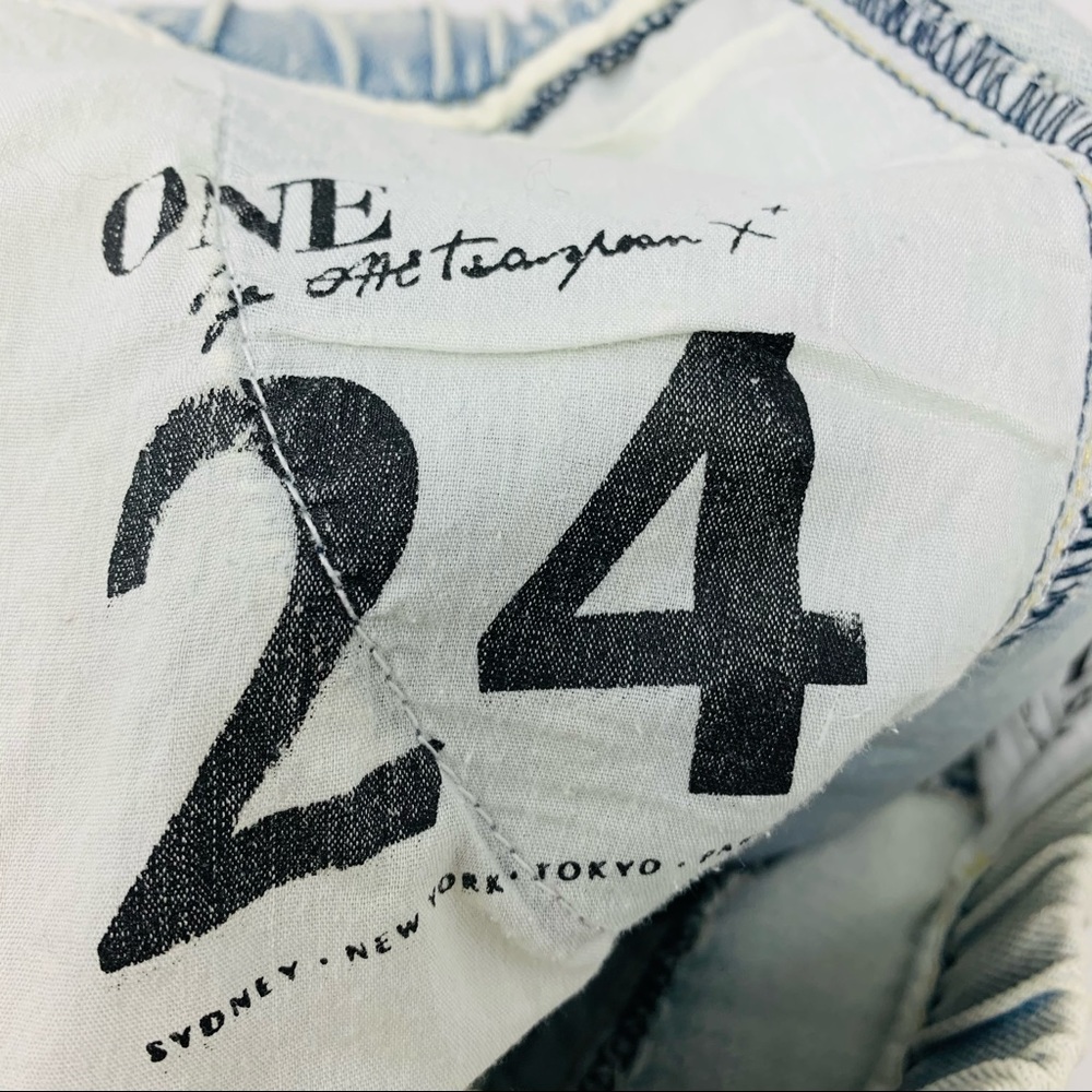 One Teaspoon Whiskey Elasticized Dundee Jeans - Picture 9 of 12